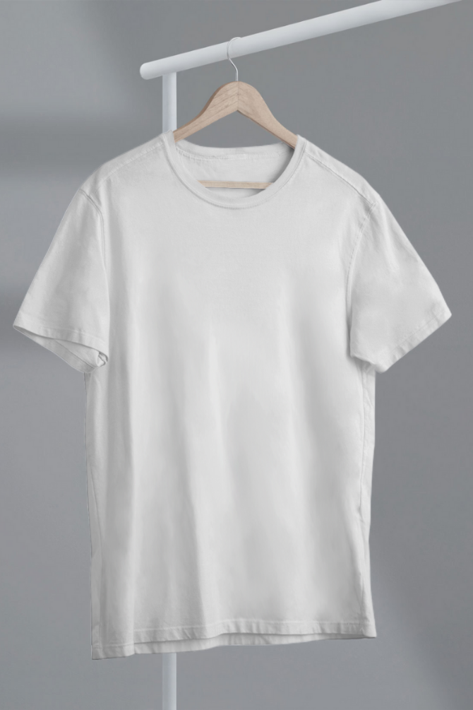 White Lightweight Oversized T-Shirt For Women - WowWaves - 1