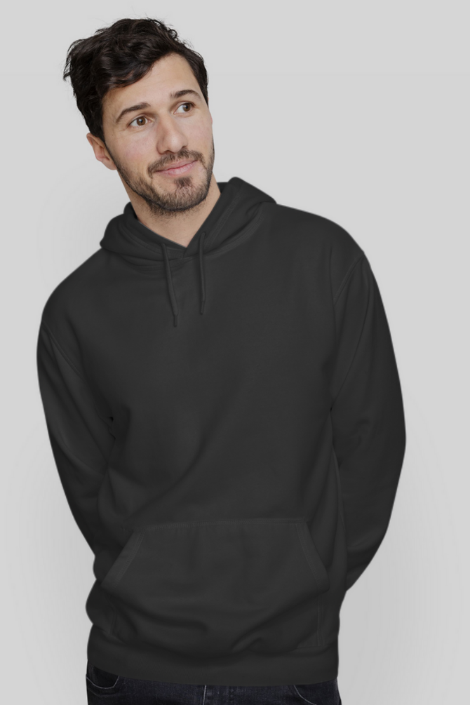 Black Hoodie For Men - WowWaves - 2