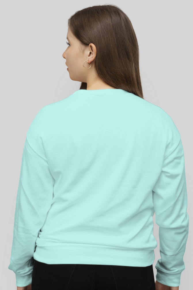 Mint Sweatshirt For Women - WowWaves - 3