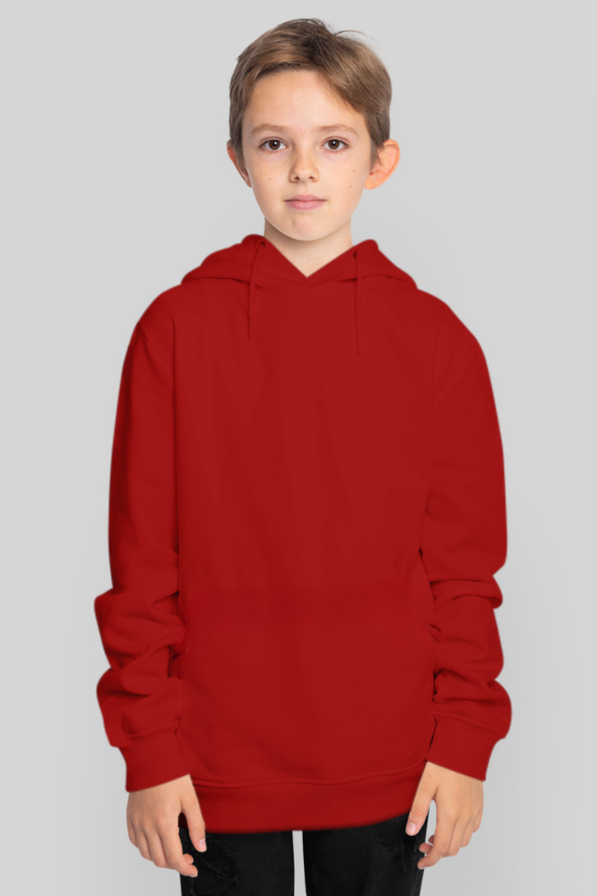 Red Hoodie For Boy - WowWaves - 3
