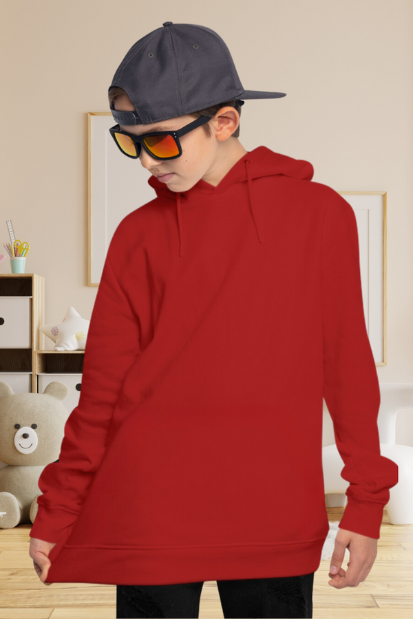 Red Hoodie For Boy - WowWaves