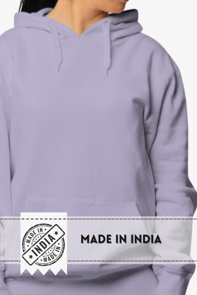 Lavender Oversized Hoodie For Women - WowWaves - 9