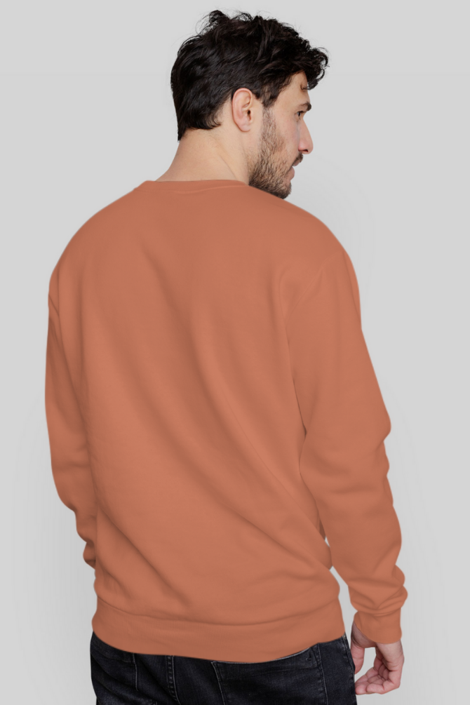Coral Sweatshirt For Men - WowWaves - 4