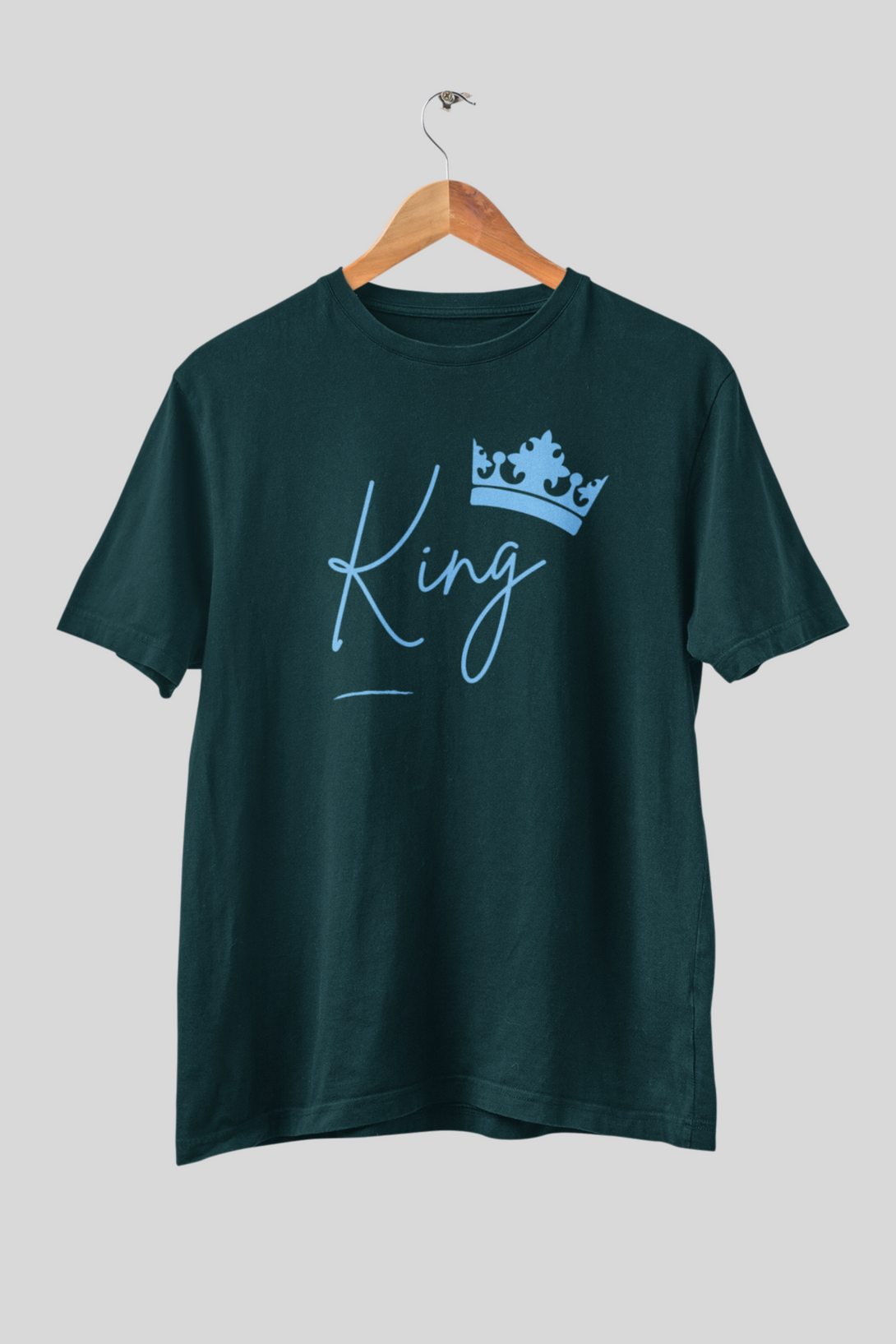 King & Queen Crown Couple T Shirt - WowWaves - 4