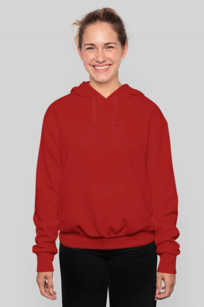 Red Hoodie For Women - WowWaves - 6