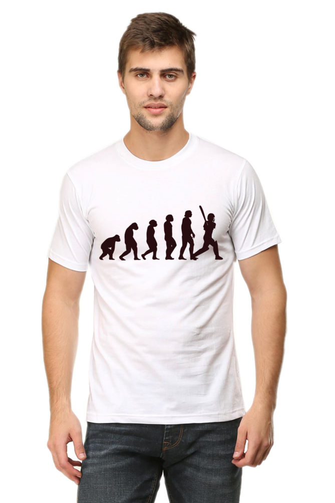 Evolution Of Cricket Printed T-Shirt For Men - WowWaves - 8