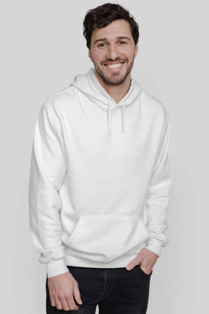 White Hoodie For Men - WowWaves - 6