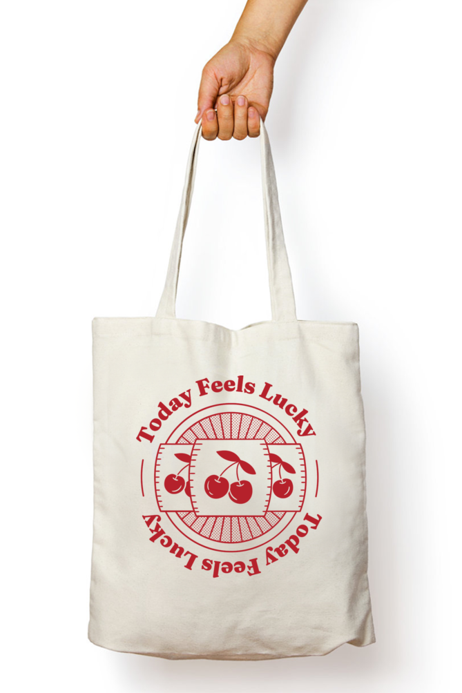 Cherry Delight Zipper Tote Bag -8