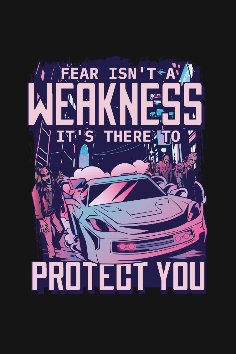 Cyberpunk Car Zombie Black Printed Oversized T-Shirt For Women - WowWaves - 1