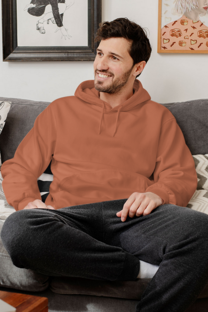 Coral Hoodie For Men - WowWaves - 2