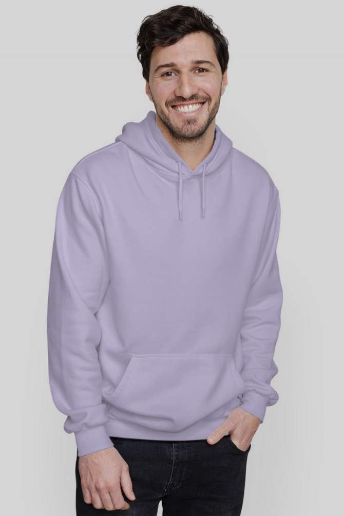 Lavender Hoodie For Men - WowWaves - 6