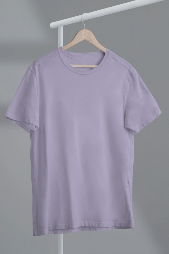Lavender Lightweight Oversized T-Shirt For Women - WowWaves - 1