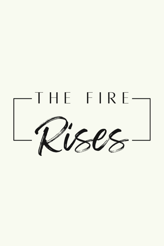 The Fire Rises White Printed Hoodie For Women - WowWaves - 1