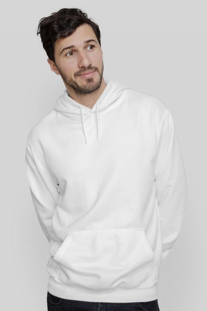 White Hoodie For Men - WowWaves