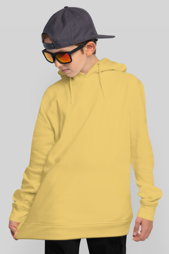 Yellow Hoodie For Boy - WowWaves - 2