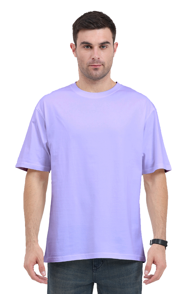 Plain Lightweight Oversized T Shirt For Men - WowWaves