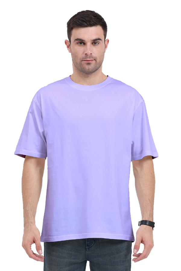Plain Lightweight Oversized T Shirt For Men - WowWaves