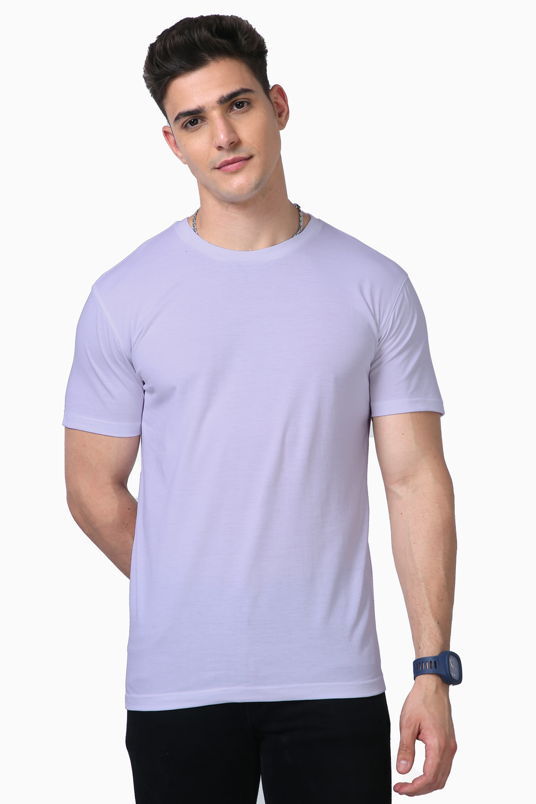 Plain Supima T-Shirts For Women - WowWaves - 4