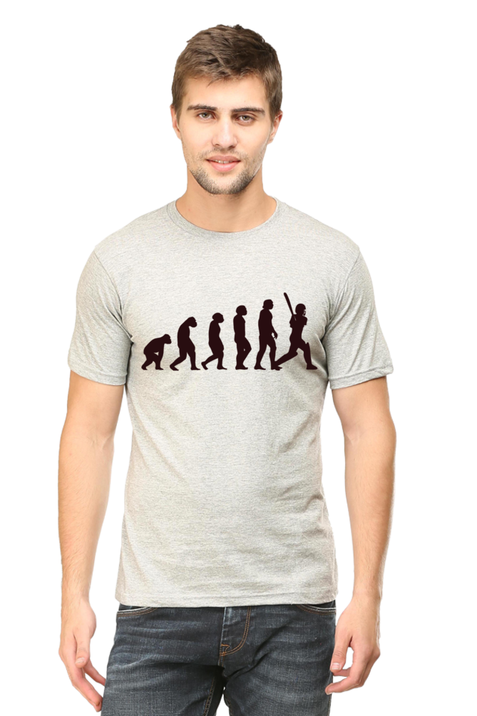 Evolution Of Cricket Printed T-Shirt For Men - WowWaves - 7