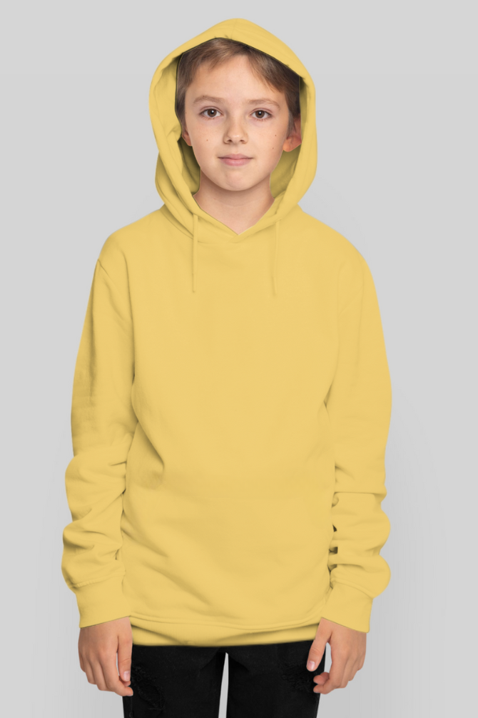 Yellow Hoodie For Boy - WowWaves - 3