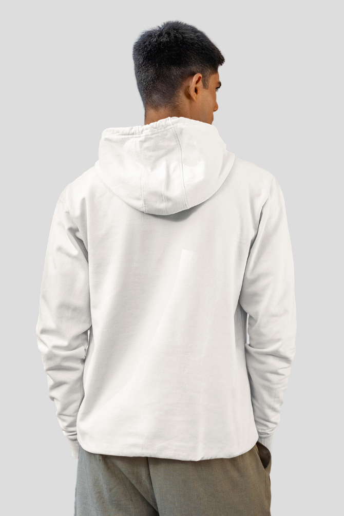 White Hoodie For Men - WowWaves - 7