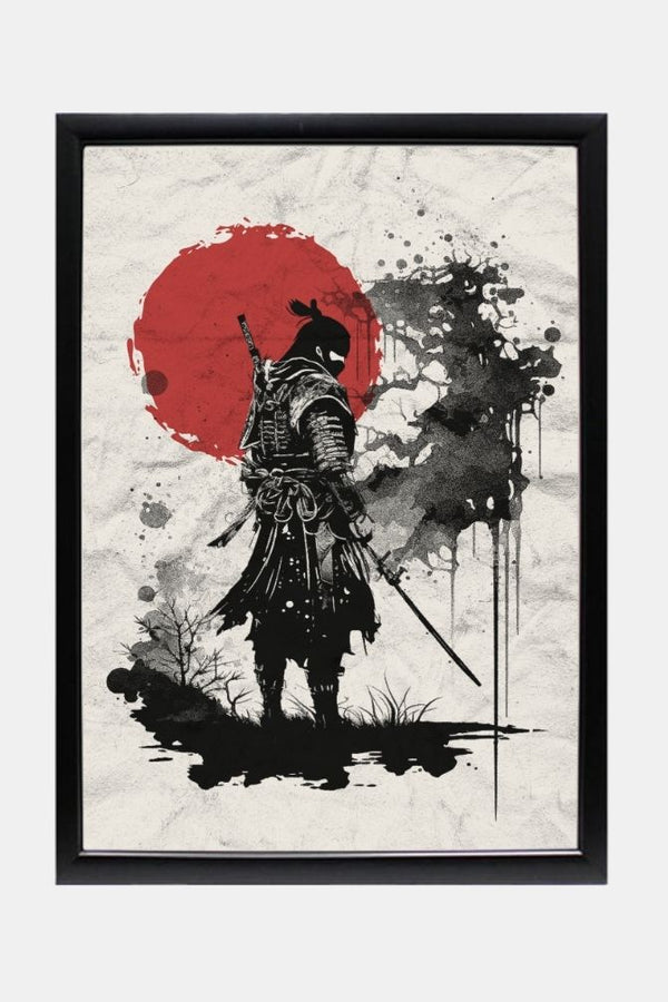 Samurai warrior poster