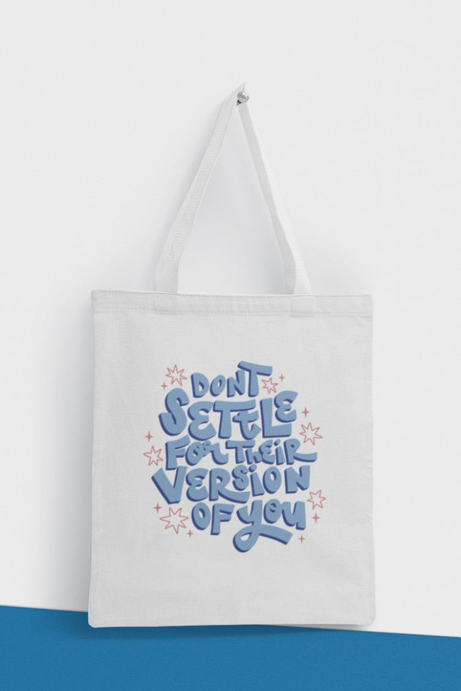 Energy you Want to Attract Quote Zipper Tote Bag -4