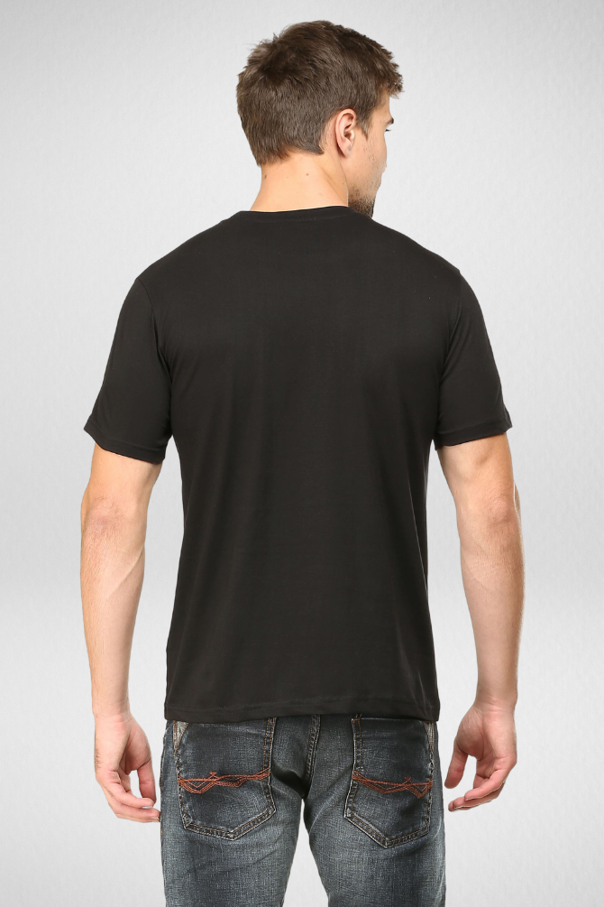 Black And White Plain T-Shirts Combo For Men - WowWaves - 4