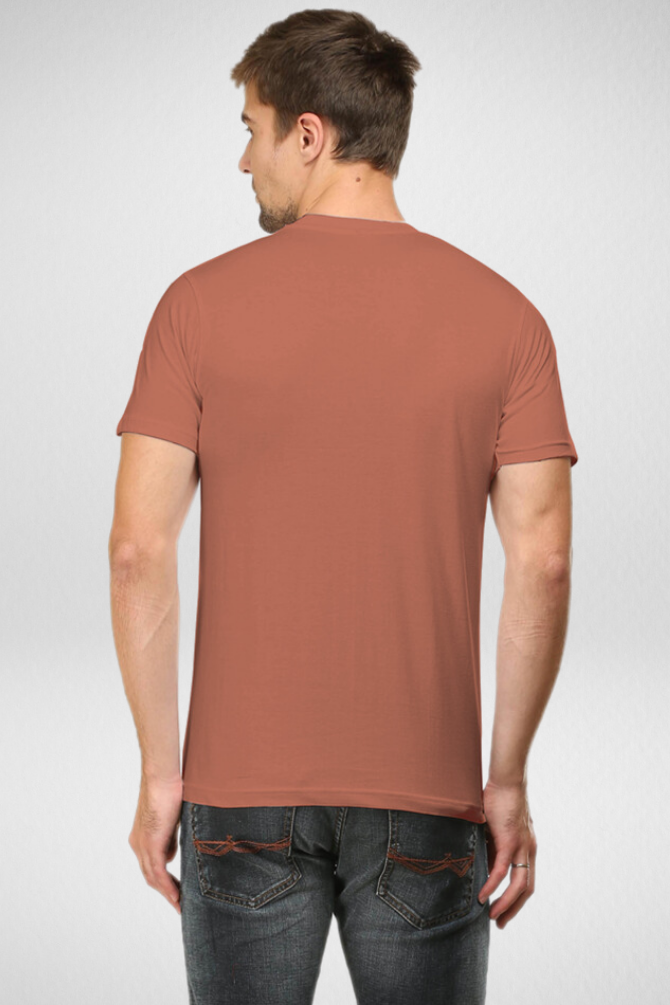 Coral T-Shirt For Men - WowWaves - 3