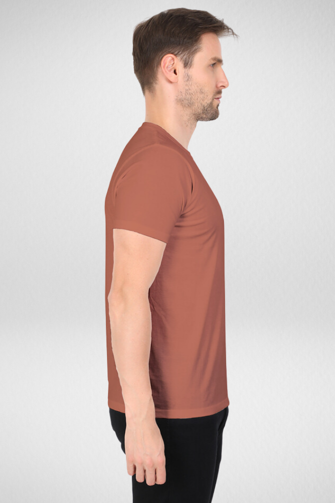 Coral T-Shirt For Men - WowWaves - 1