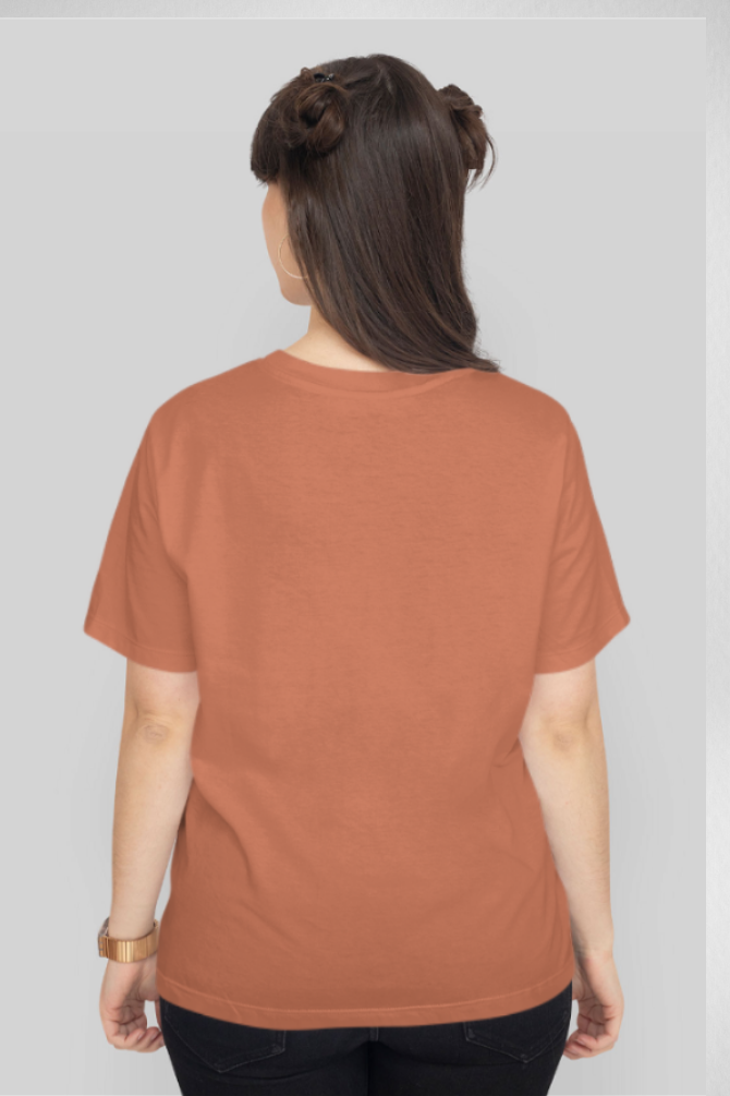 Coral T-Shirt For Women - WowWaves - 3