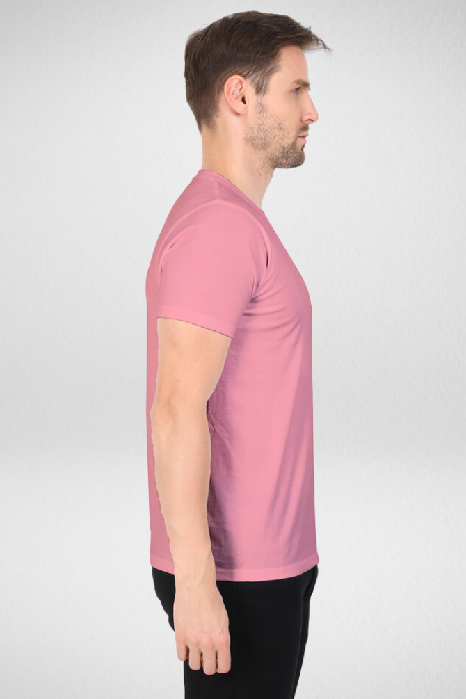 Flamingo Pink T-Shirt For Men - WowWaves - 1