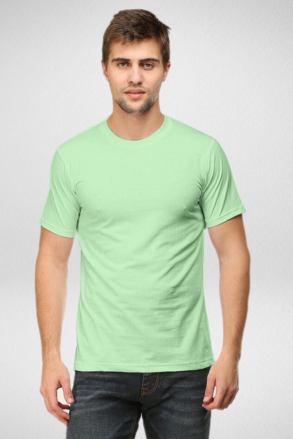Jade Green T-Shirt For Men - WowWaves