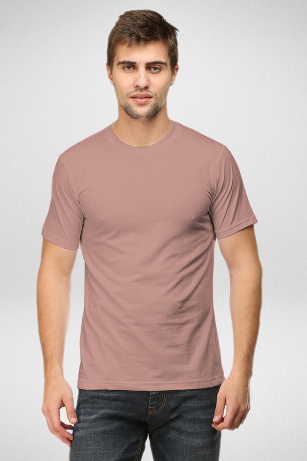 Solid Mushroom T-Shirt For Men - WowWaves