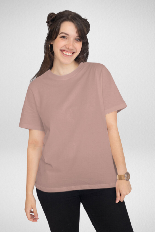 Solid Mushroom T-Shirt For Women - WowWaves