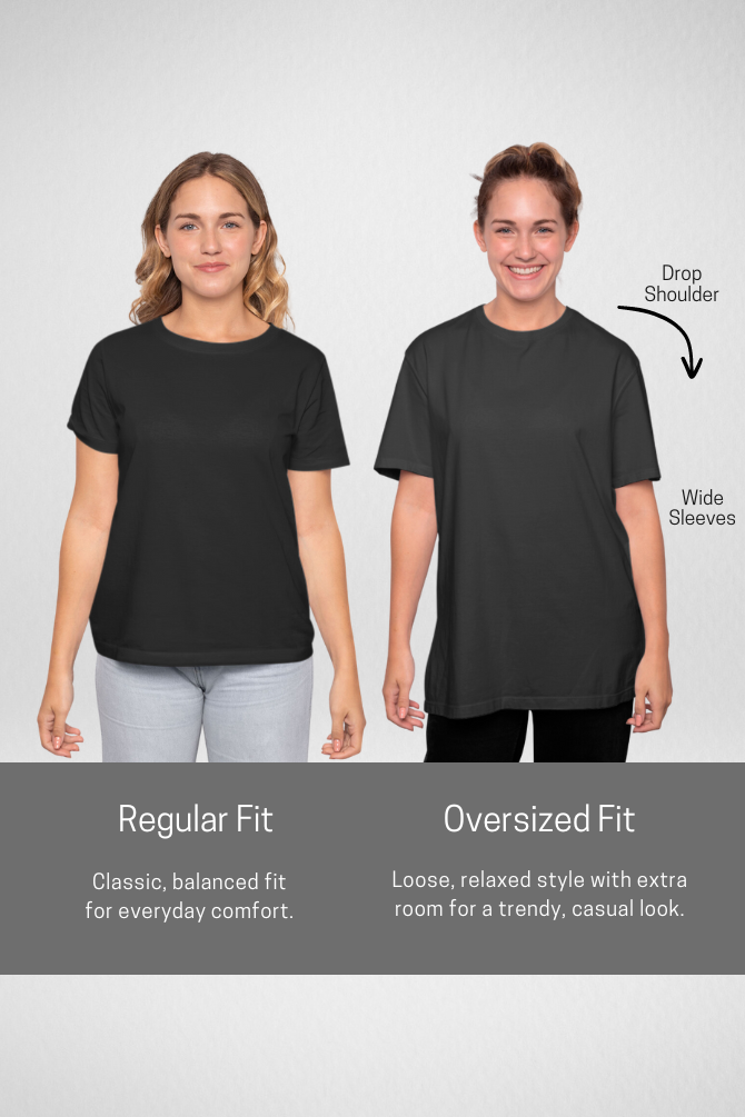 White And Red Oversized T-Shirts Combo For Women - WowWaves - 6