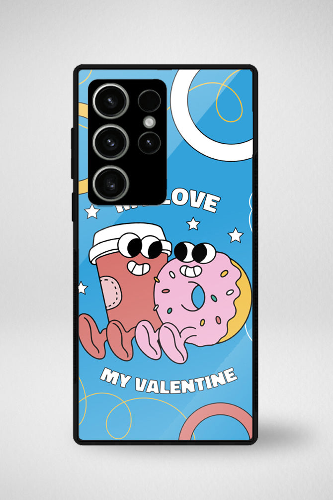 Valentine's day couples Glass Mobile Case - iPhone, Samsung & OnePlus -15