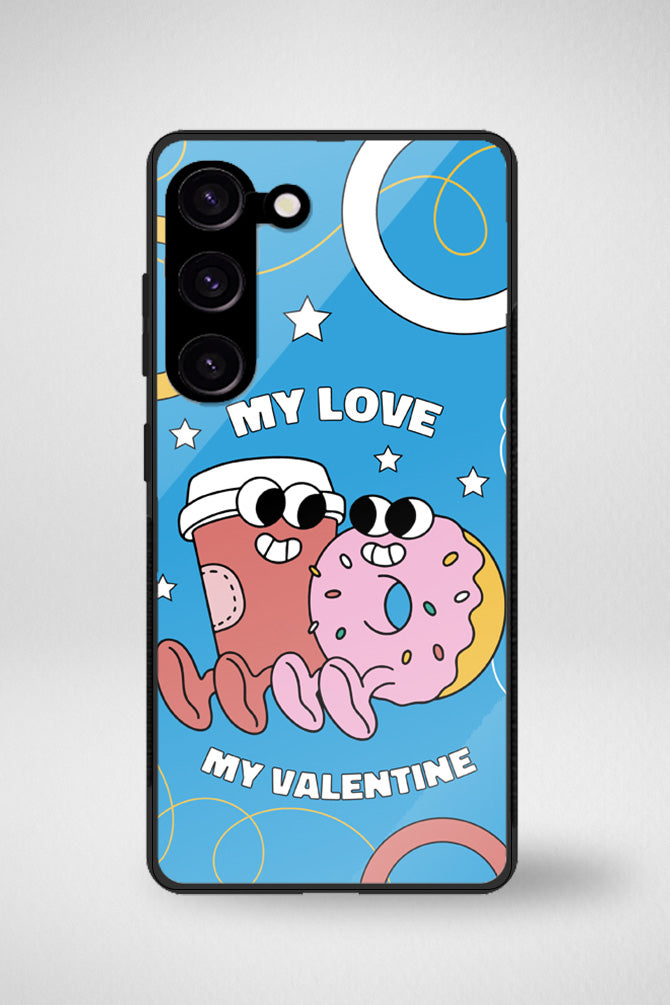 Valentine's day couples Glass Mobile Case - iPhone, Samsung & OnePlus -16