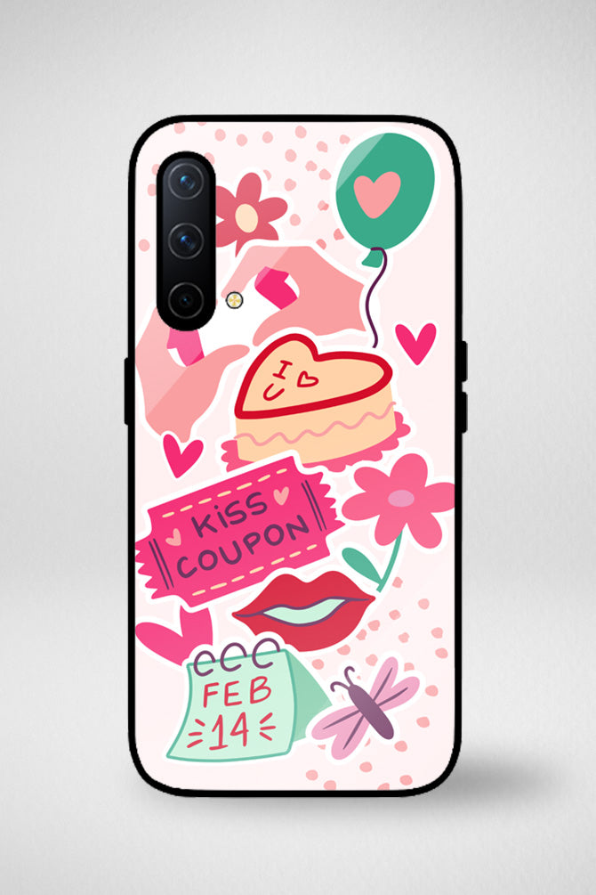 Valentines day holiday Glass Mobile Case - iPhone, Samsung & OnePlus -4