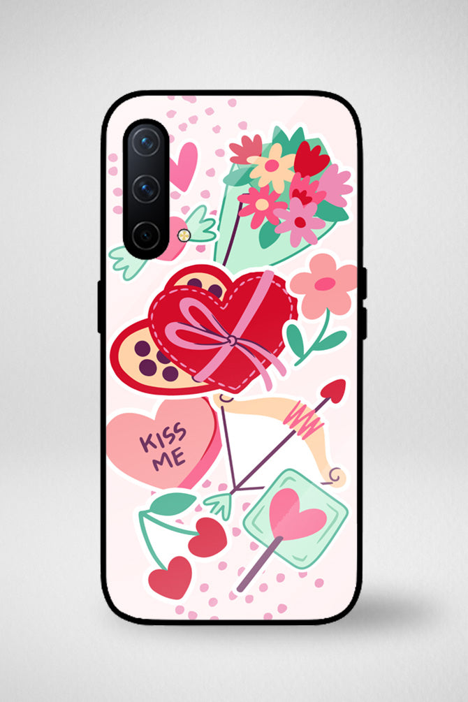 Valentines day holiday Glass Mobile Case - iPhone, Samsung & OnePlus -9