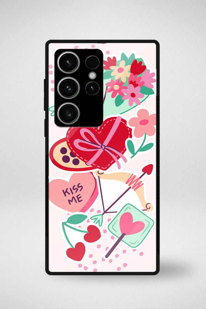 Valentines day holiday Glass Mobile Case - iPhone, Samsung & OnePlus -10