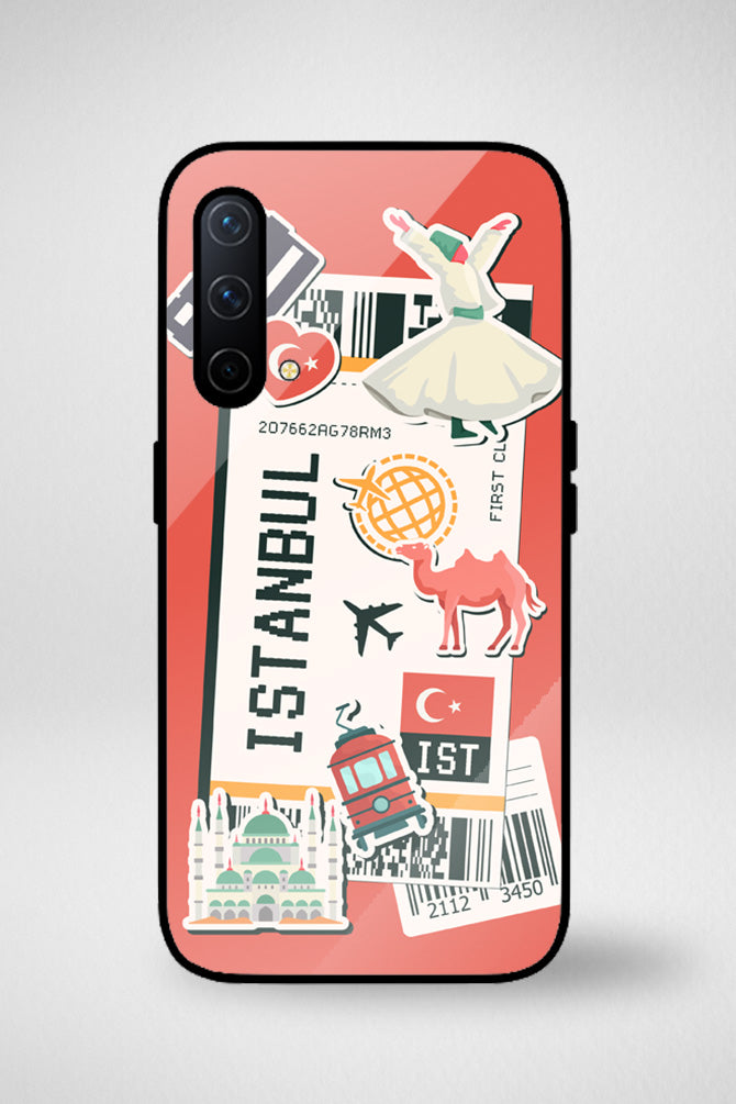 Worldwide boarding pass travel Glass Mobile Case - iPhone, Samsung & OnePlus -4