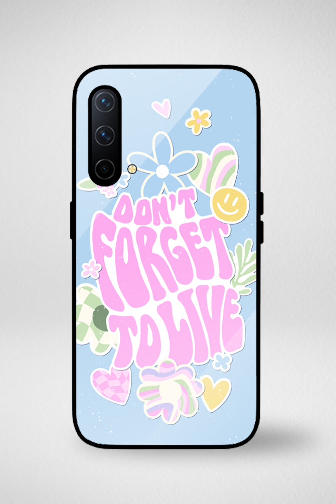 Danish pastel retro quote Glass Mobile Case - iPhone, Samsung & OnePlus -9