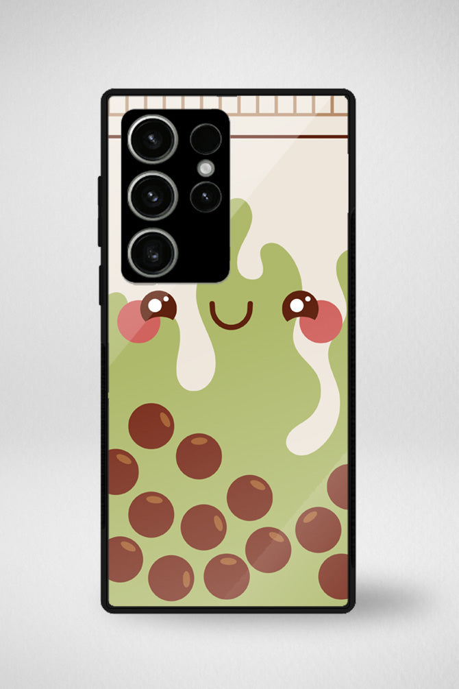 Kawaii emoji faces Glass Mobile Case - iPhone, Samsung & OnePlus -15