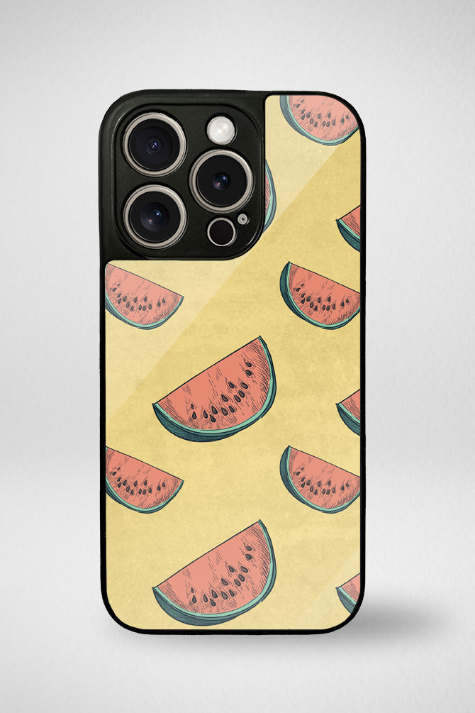 Vintage fruits Glass Mobile Case - iPhone, Samsung & OnePlus -7