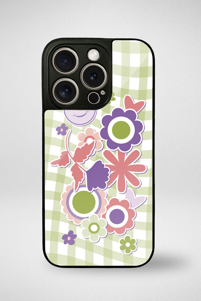 Danish pastel cute stickers Glass Mobile Case - iPhone, Samsung & OnePlus -2