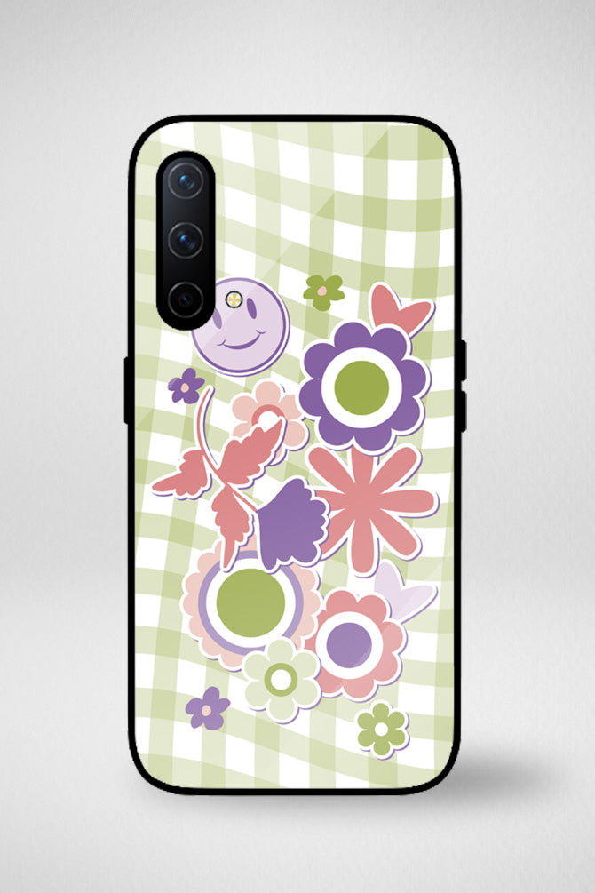 Danish pastel cute stickers Glass Mobile Case - iPhone, Samsung & OnePlus -4