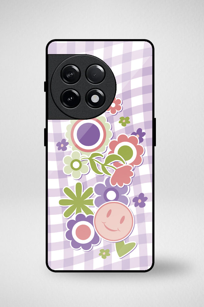 Danish pastel cute stickers Glass Mobile Case - iPhone, Samsung & OnePlus -8