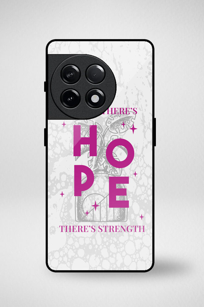 Flower vases and motivational quotes Glass Mobile Case - iPhone, Samsung & OnePlus -13