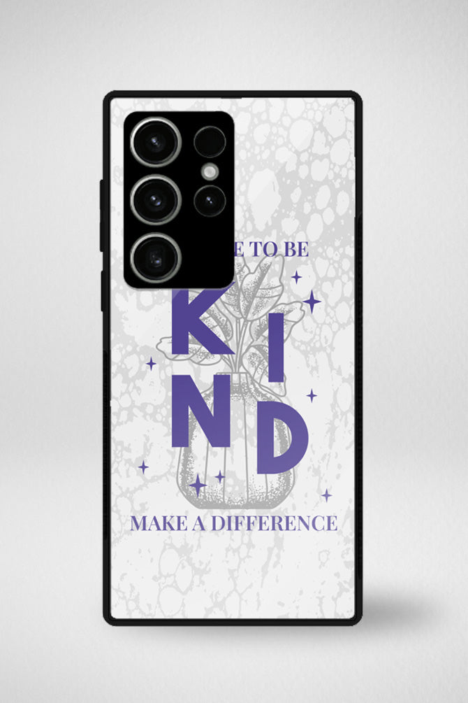 Flower vases and motivational quotes Glass Mobile Case - iPhone, Samsung & OnePlus -11